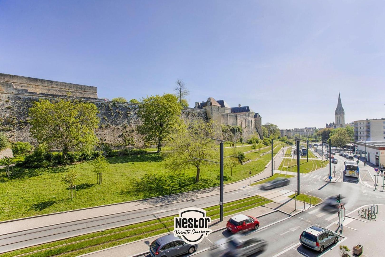 Hotel The Castle House Caen Exterior foto