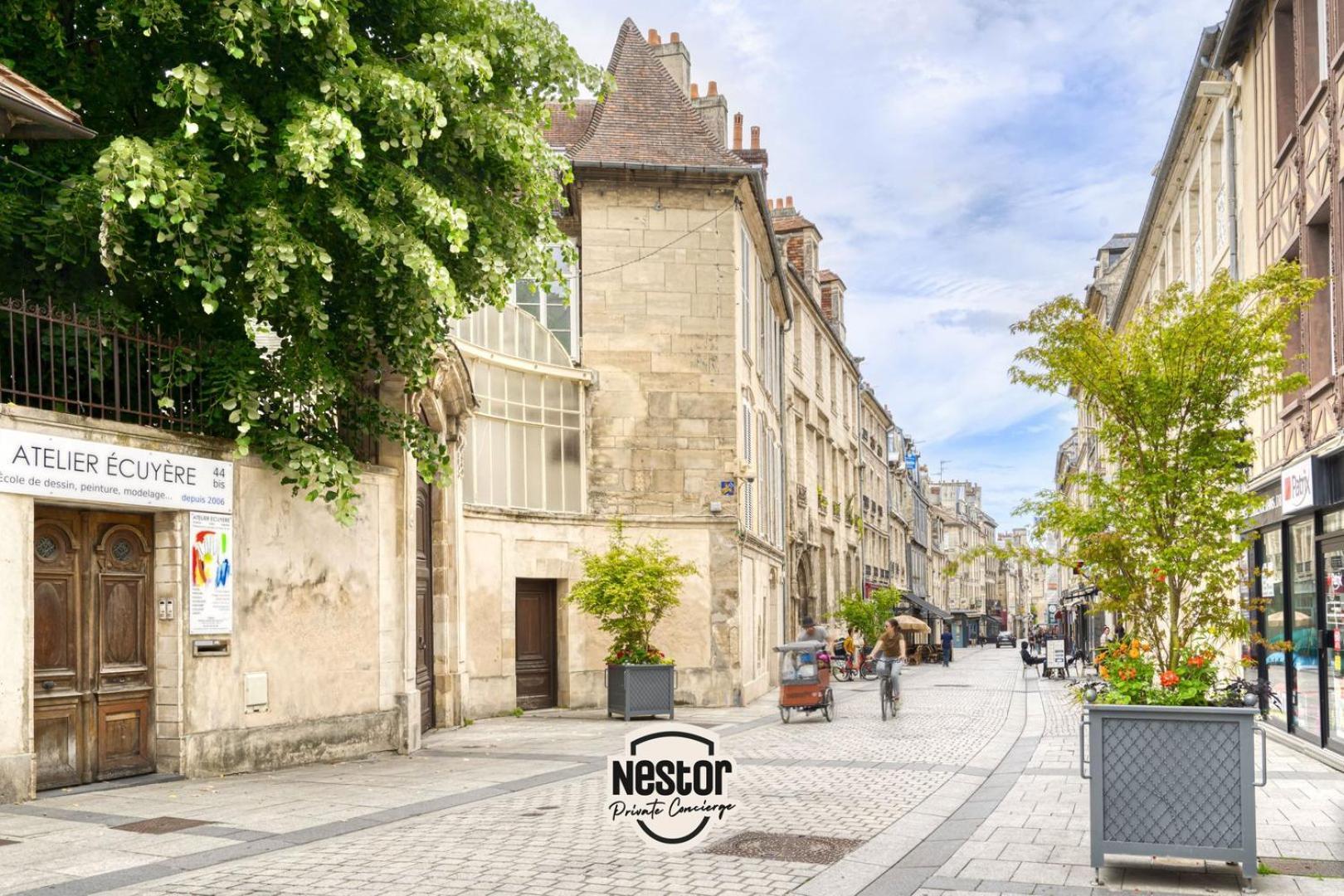 Hotel The Castle House Caen Exterior foto