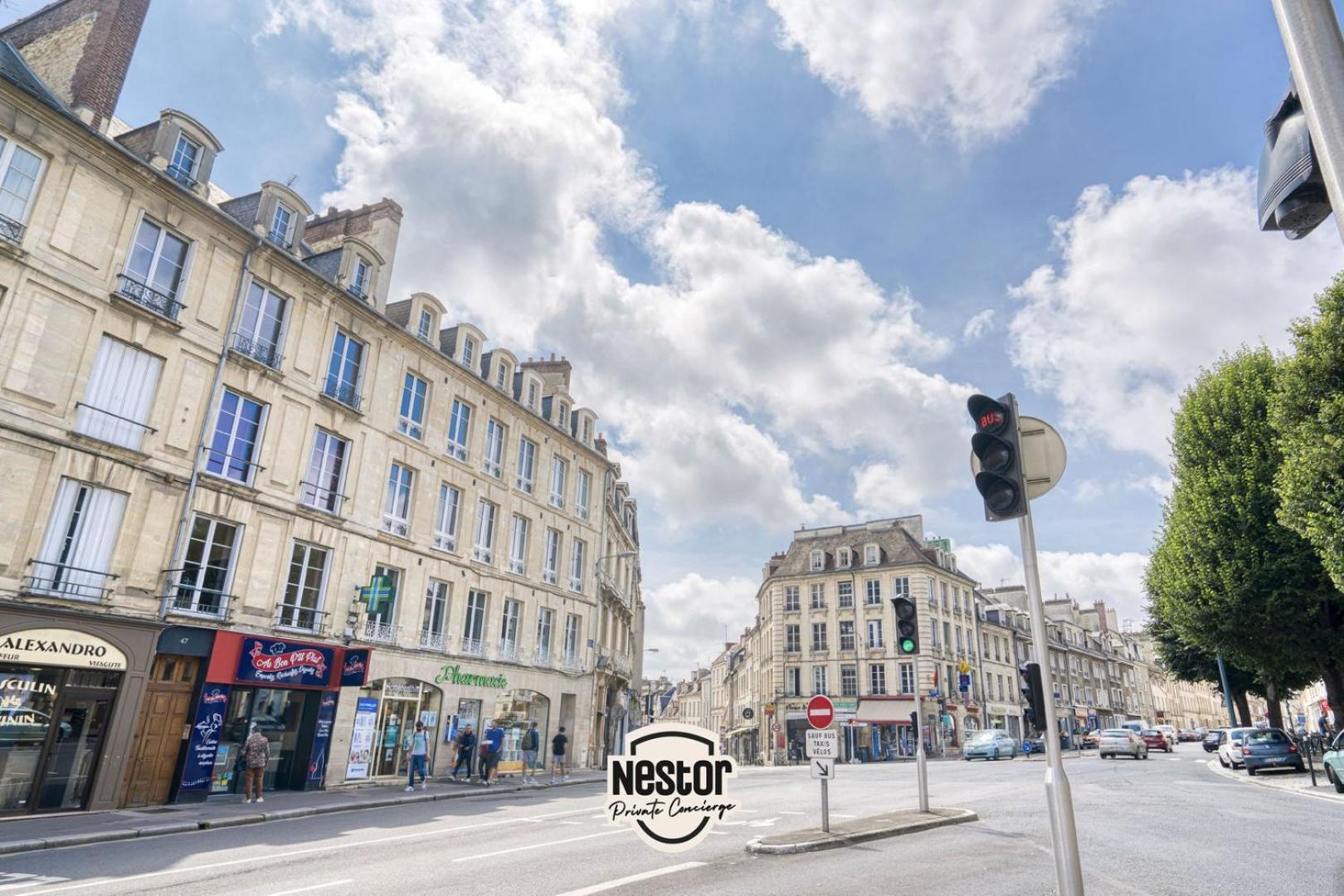 Hotel The Castle House Caen Exterior foto