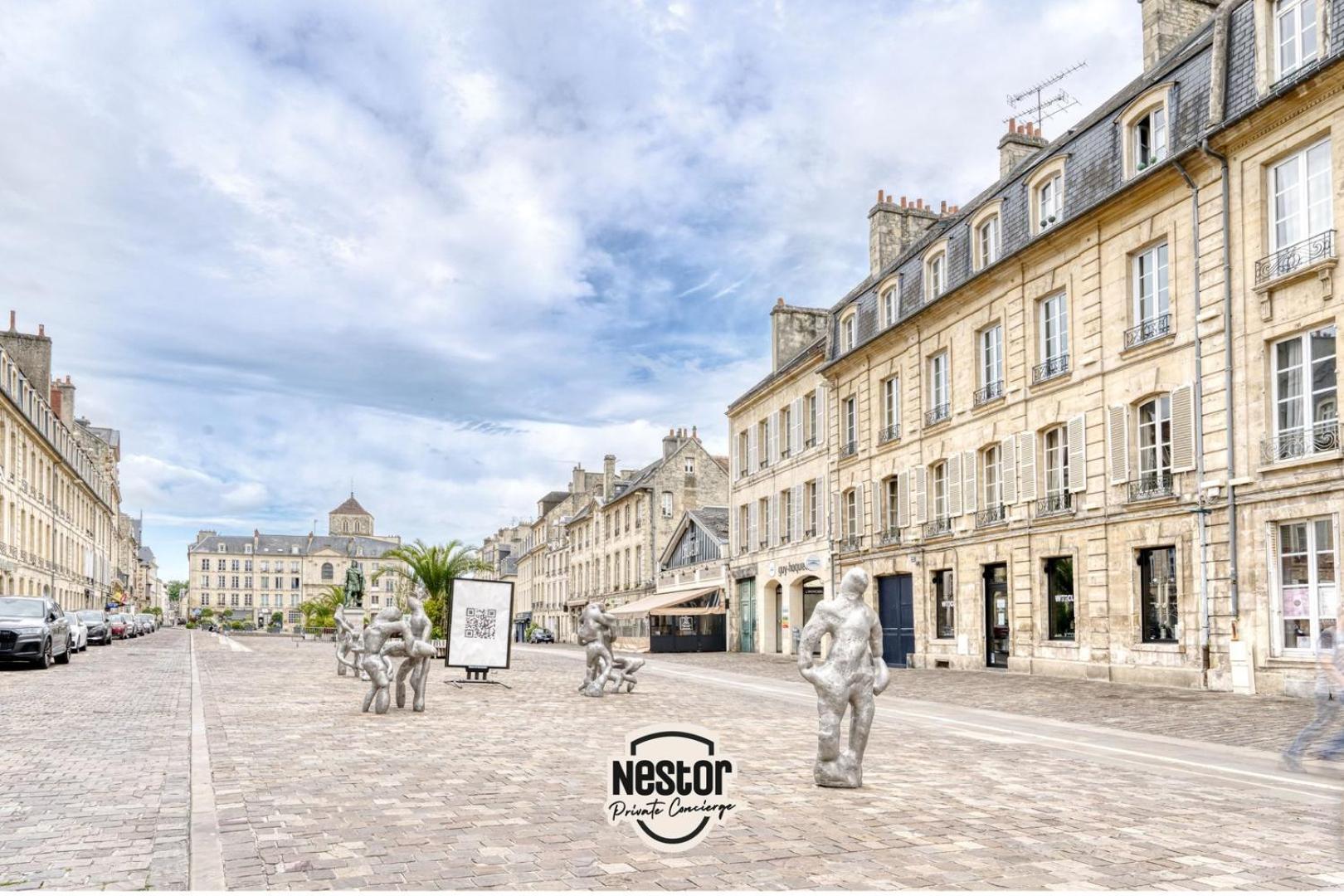 Hotel The Castle House Caen Exterior foto