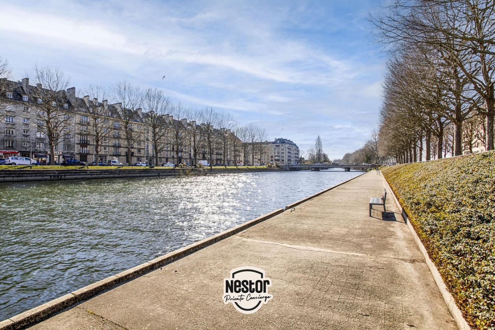Hotel The Castle House Caen Exterior foto